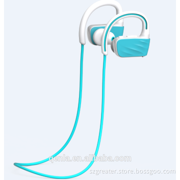2017 New ipx7 waterproof Bluetooth stereo headsets,In-ear sport style earbuds headphones wireless for swimming